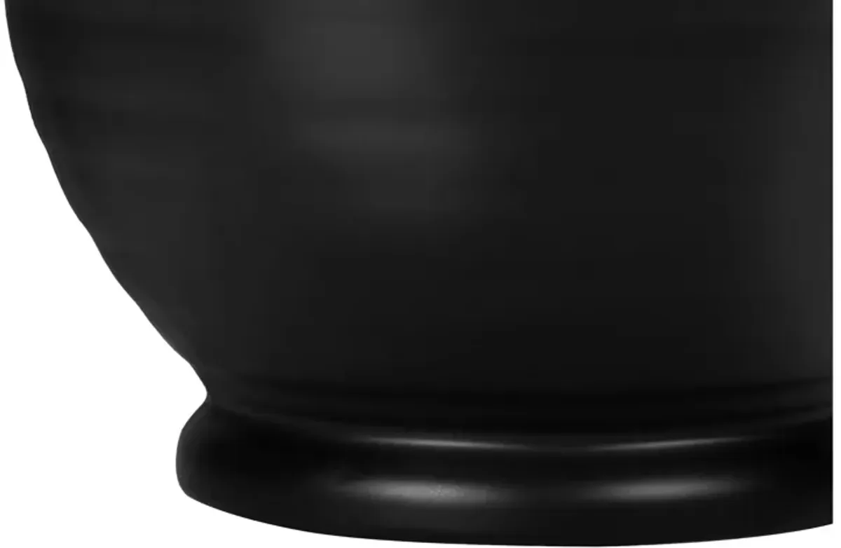 Black Ceramic Table Lamp