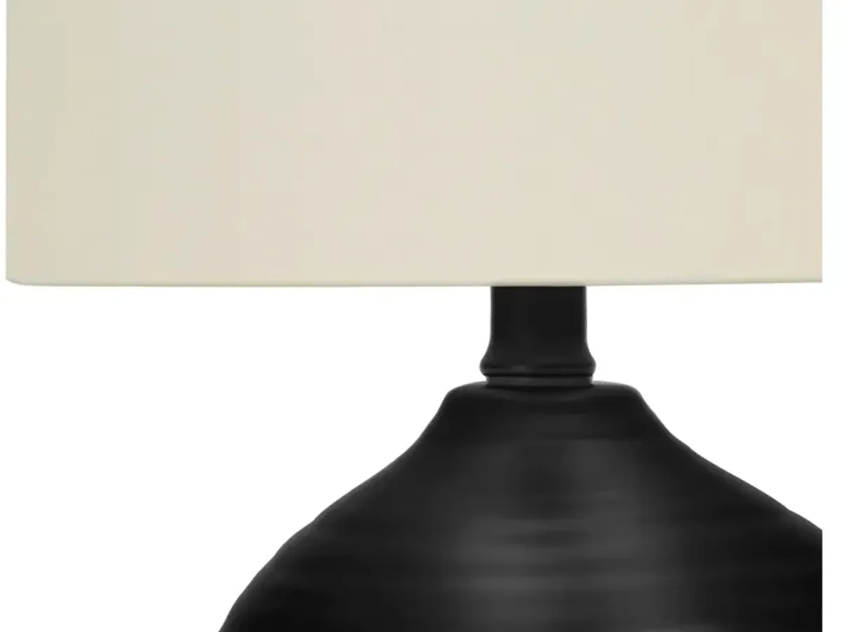 Black Ceramic Table Lamp