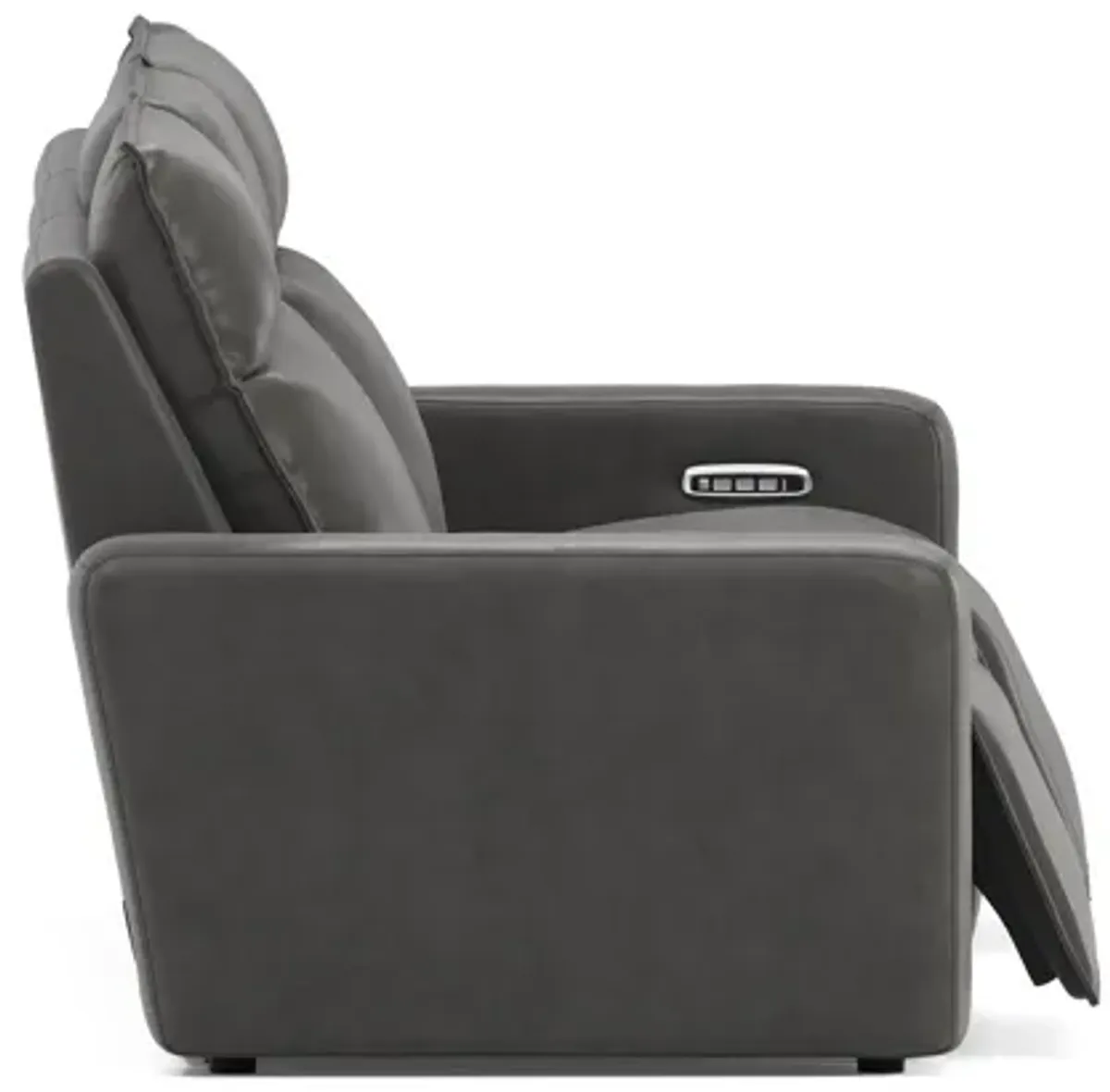 ModularTwo Grey Dual Power Reclining Sofa