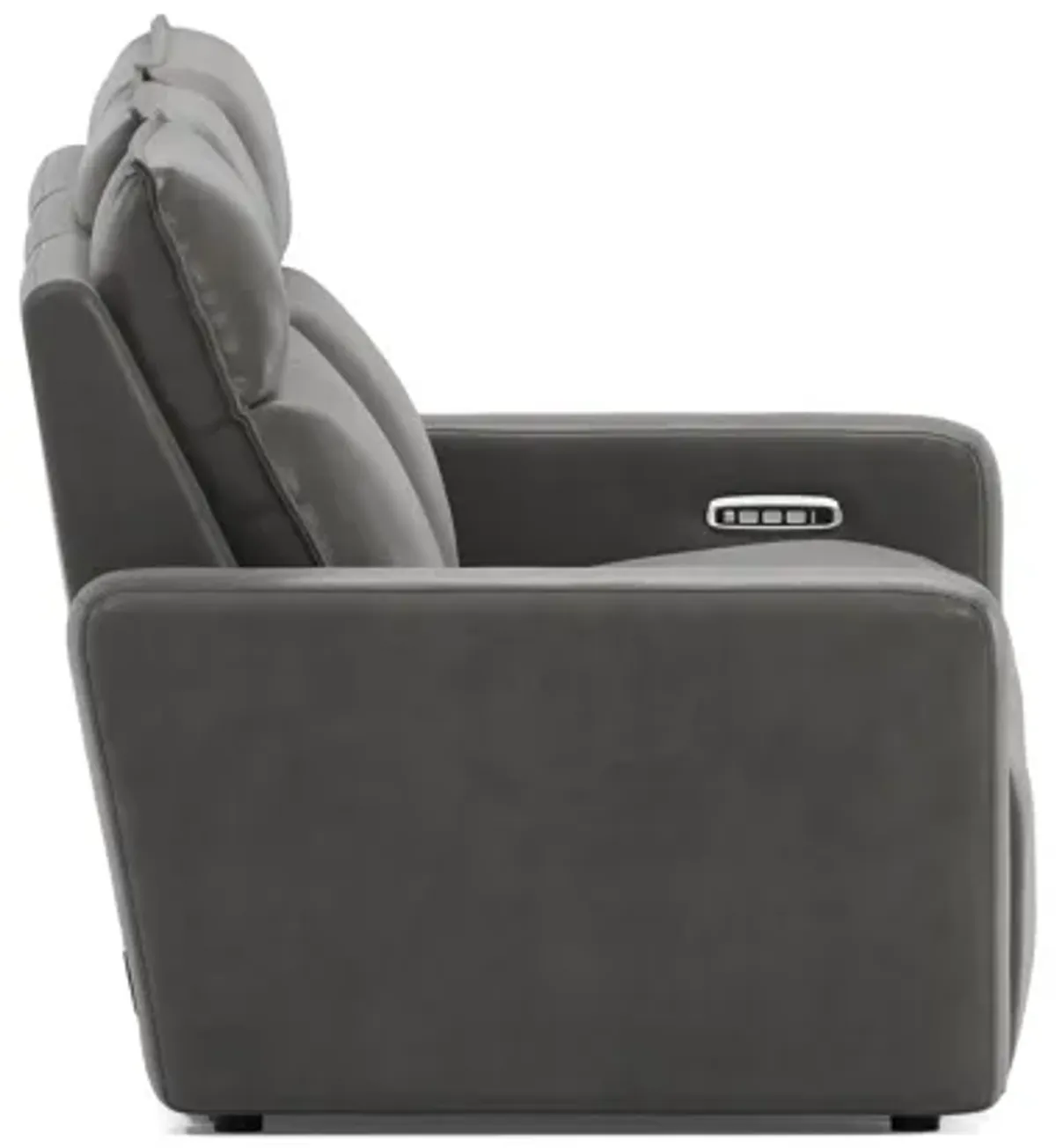 ModularTwo Grey Dual Power Reclining Sofa