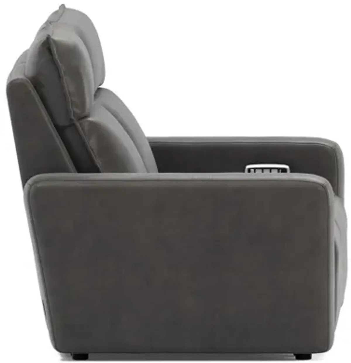 ModularTwo Grey Dual Power Reclining Loveseat