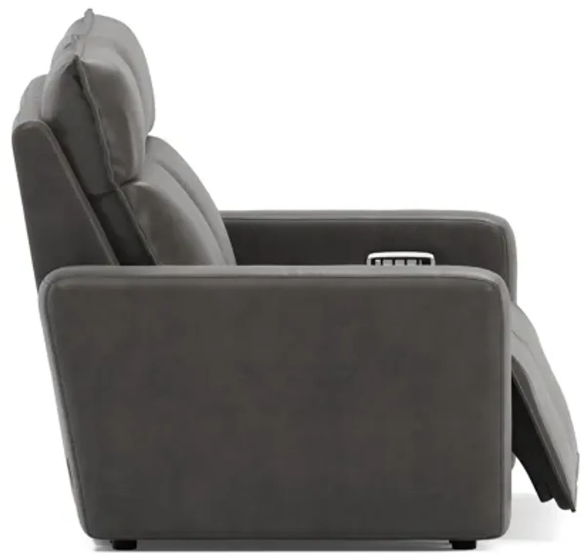 ModularTwo Grey Dual Power Reclining Loveseat