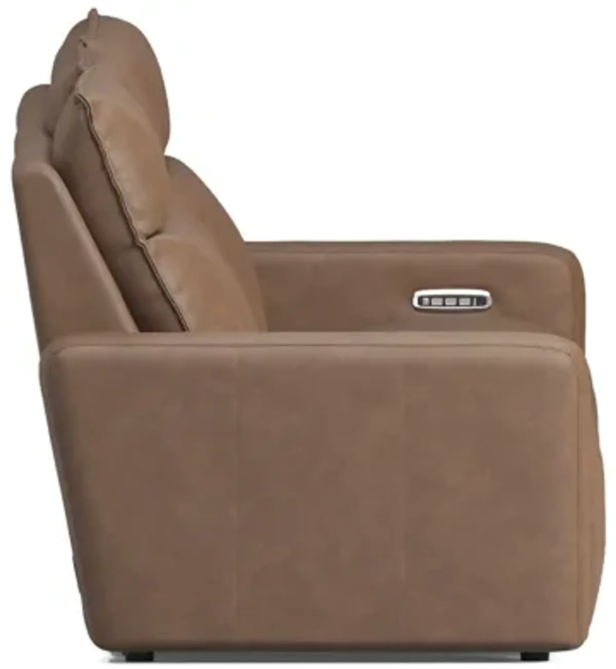 ModularTwo Brown Dual Power Reclining Sofa