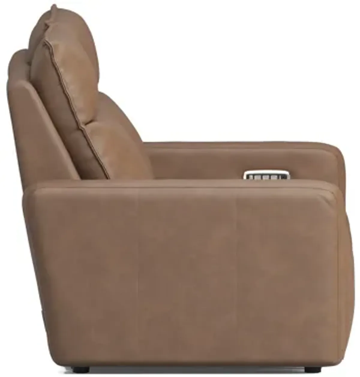 ModularTwo Brown Dual Power Reclining Loveseat