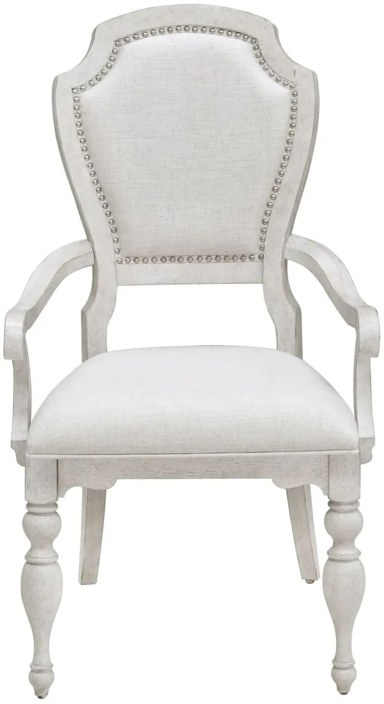 Glendale Estates Upholstered Dining Arm Chair