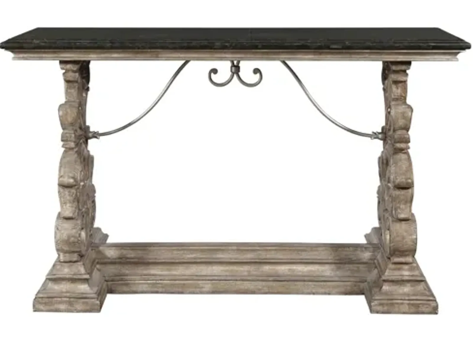 Marble Top Console Table