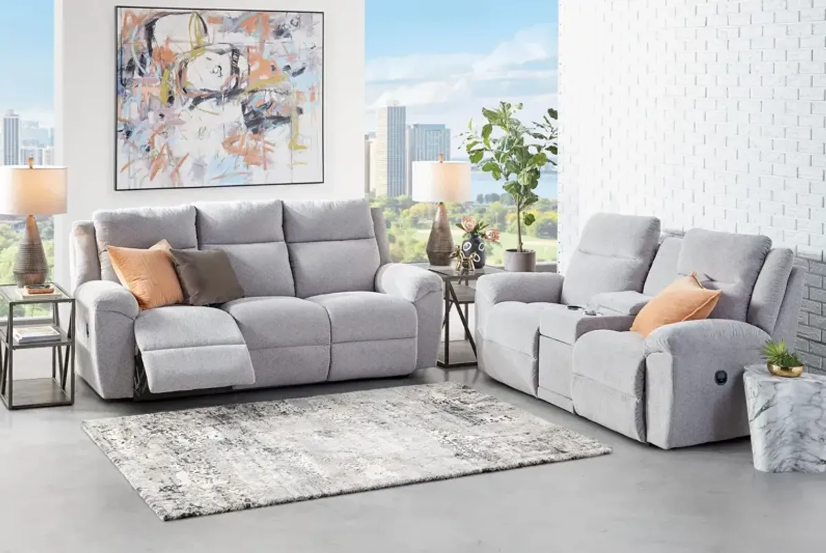 Joel Reclining Sofa by La-Z-Boy