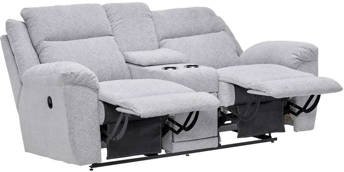 Joel Reclining Console Loveseat by La-Z-Boy