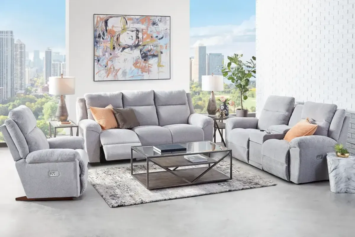 Joel Dual Power Reclining Sofa by La-Z-Boy