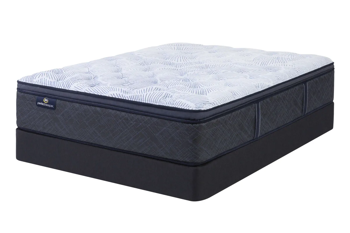 Serta Perfect Sleeper Blue Lagoon Nights Plush Pillowtop Innerspring California King 14.5" Mattress