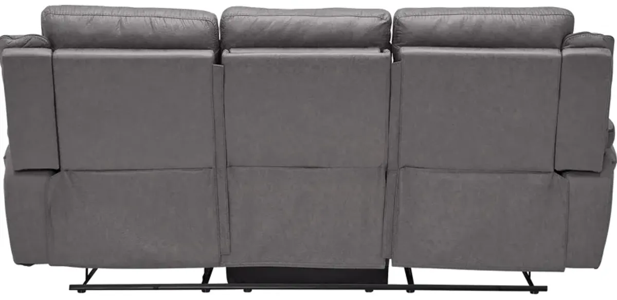 Ridley Grey Reclining Sofa