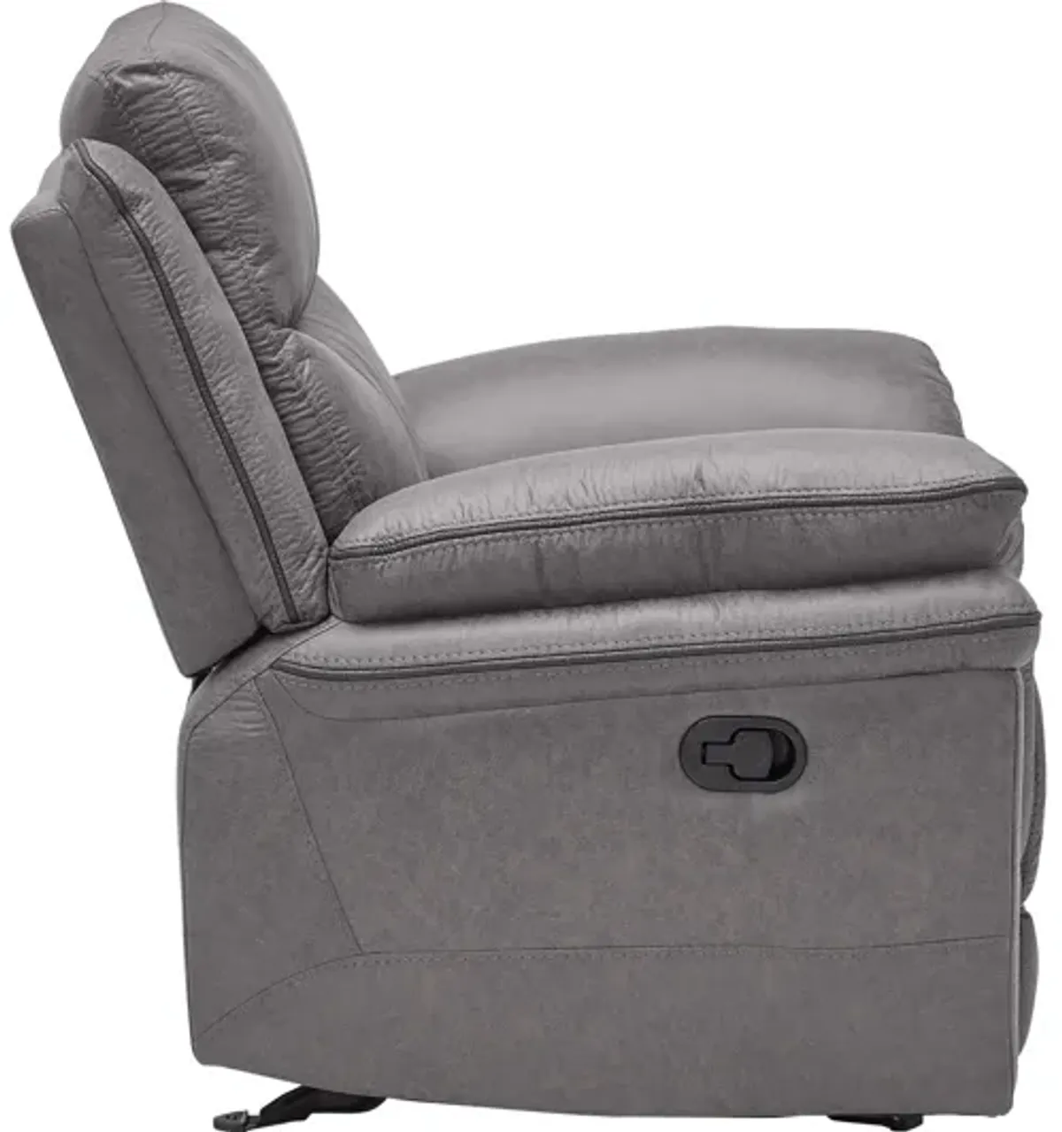 Ridley Grey Glider Recliner