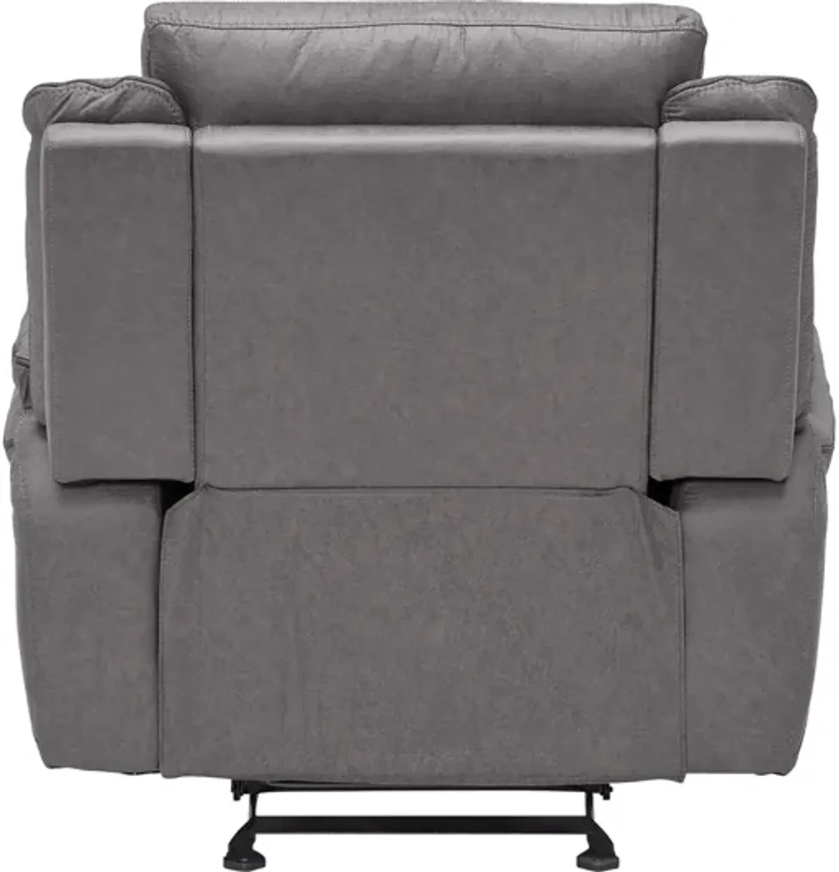 Ridley Grey Glider Recliner