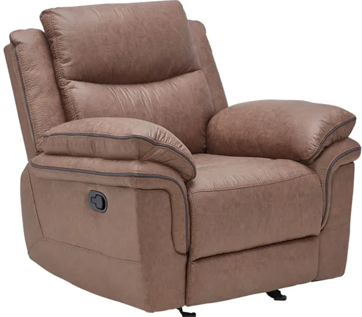 Ridley Brown Glider Recliner