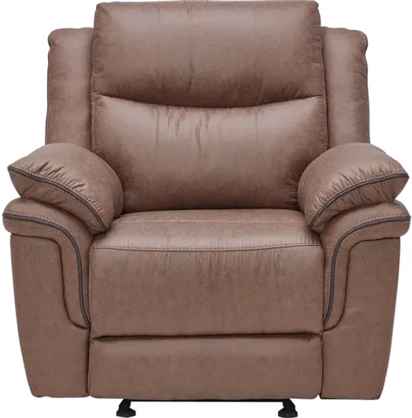 Ridley Brown Glider Recliner