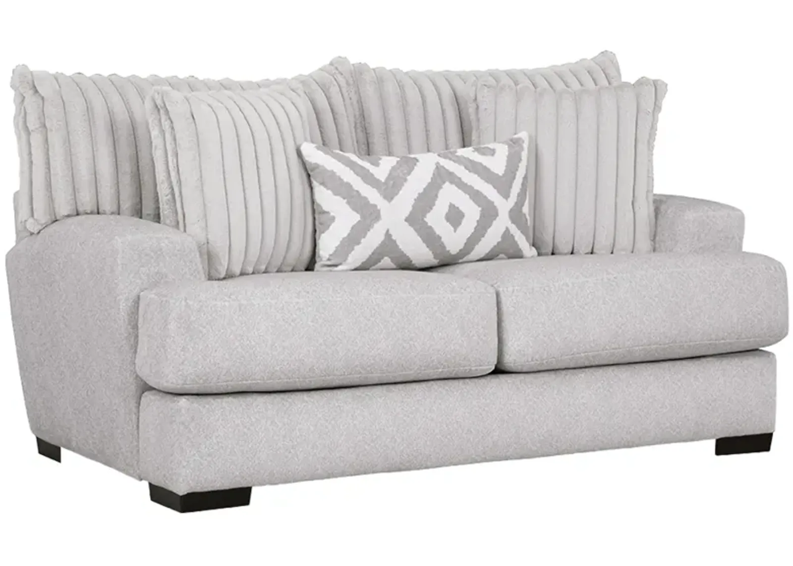 Chloe Silver Loveseat