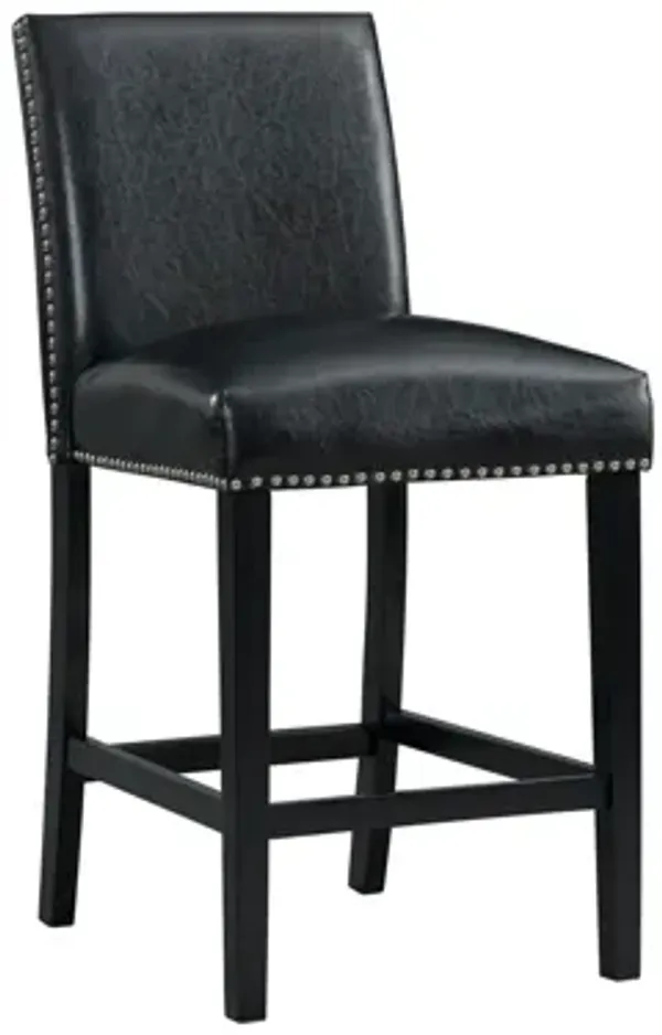 Meridan Black Counter Chair