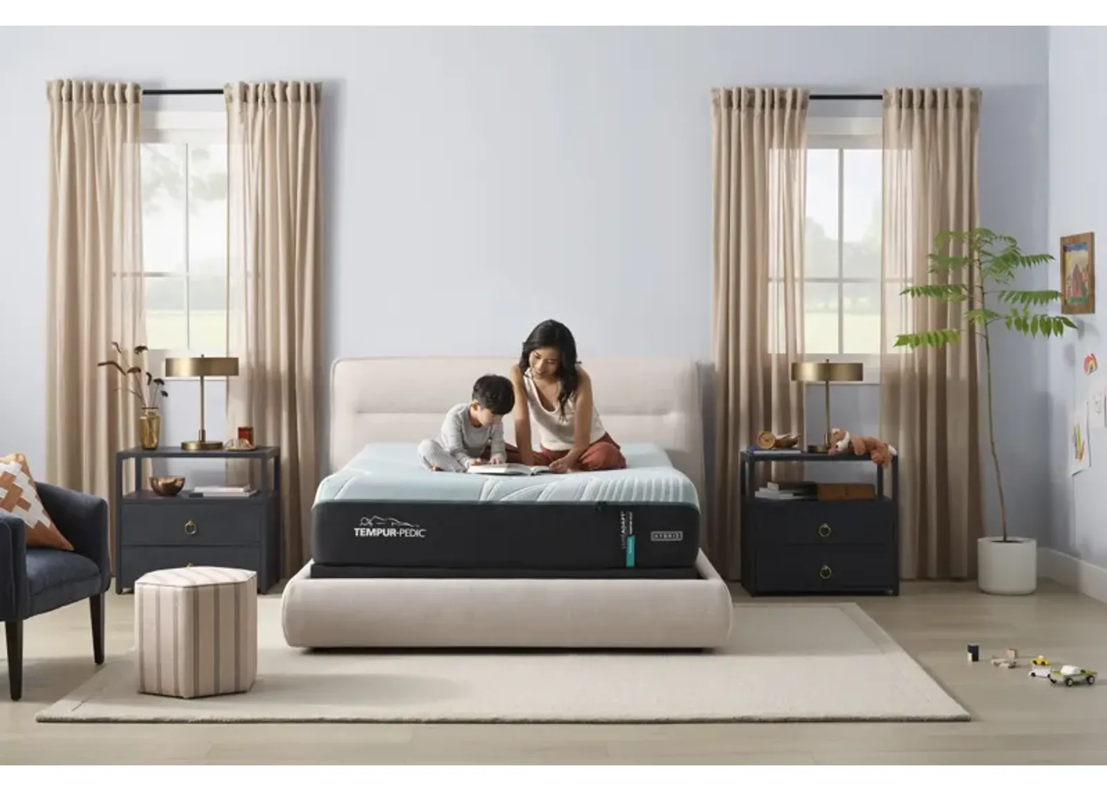 TEMPUR-Luxe Adapt® Medium Hybrid Queen Mattress