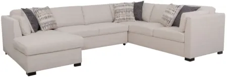 Nova 3-Piece Sleeper Sectional with Left Arm Facing Chaise