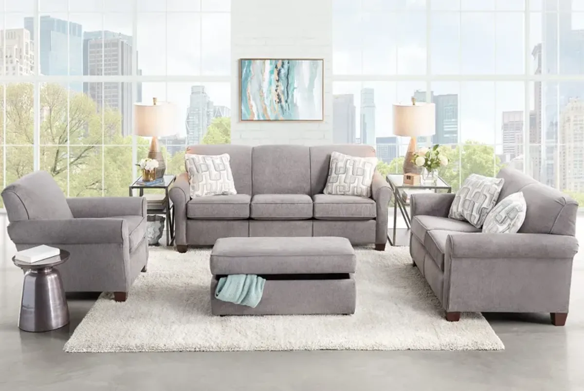 Jillian Queen Sleeper Sofa with Air Mattress