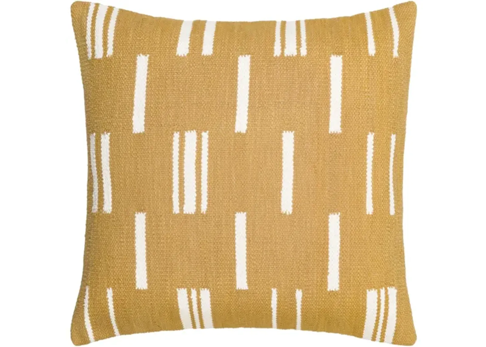 Carlton Mustard 20" Accent Pillow