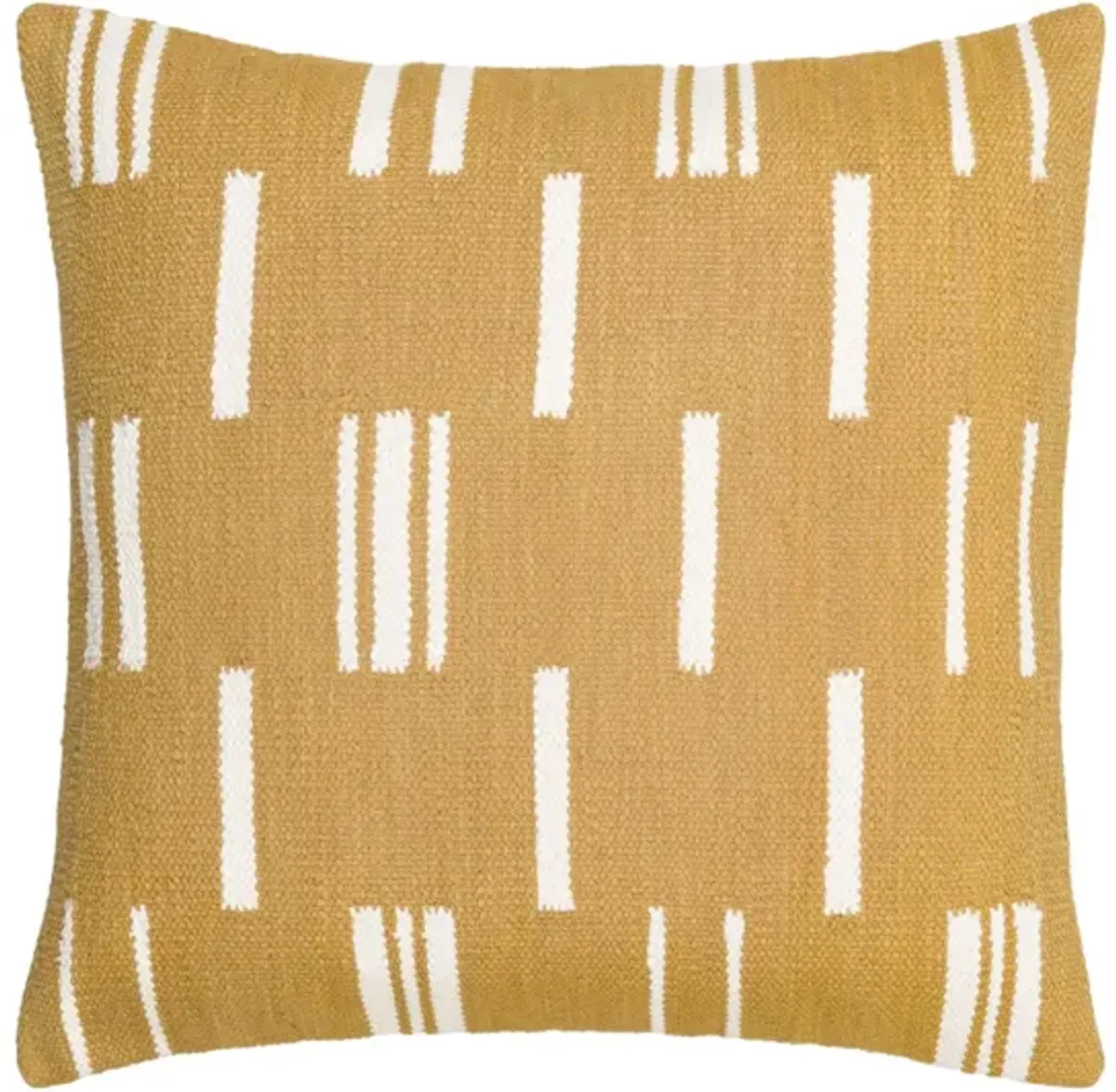 Carlton Mustard 20" Accent Pillow