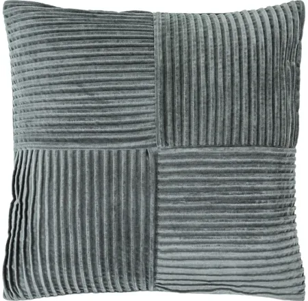 Conrad 20" Blue Accent Pillow