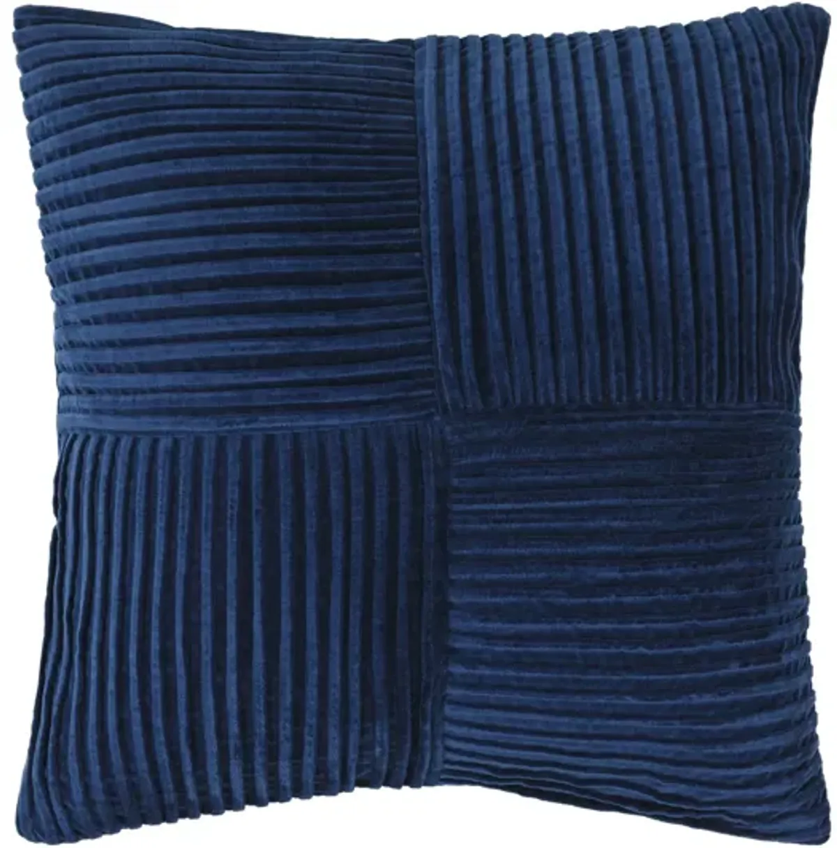 Conrad Dark Blue 20" Accent Pillow