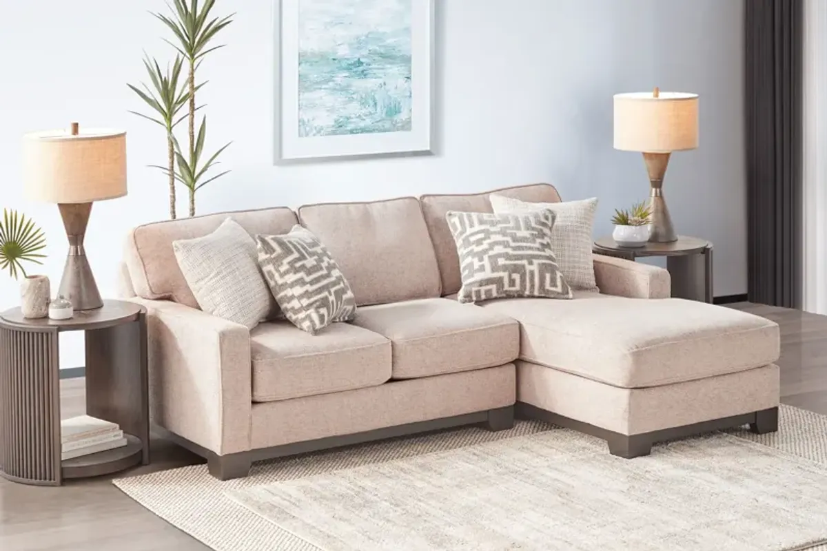 Hartley 2-Piece Sectional with Right Arm Facing Chaise by Jonathan Louis