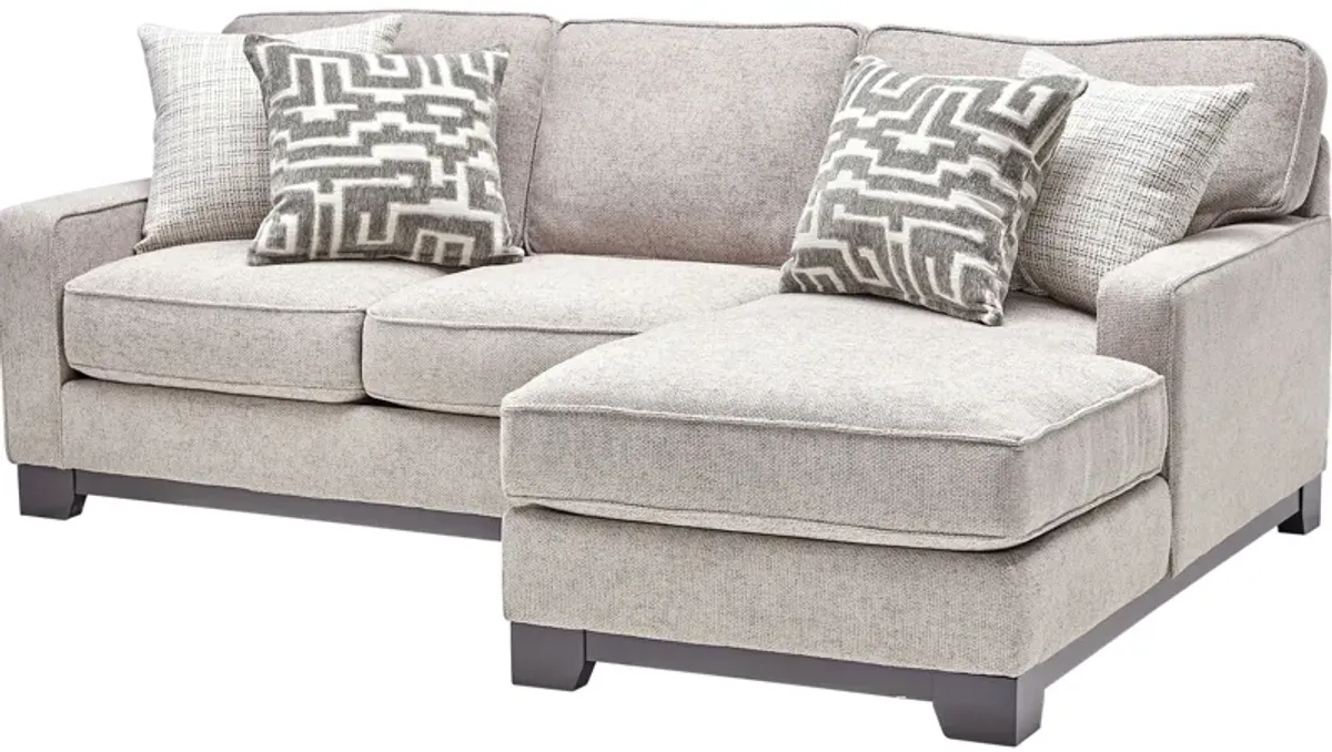 Hartley 2-Piece Sectional with Right Arm Facing Chaise by Jonathan Louis