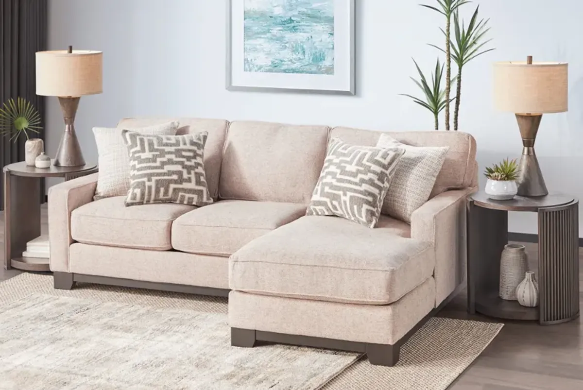 Hartley 2-Piece Sectional with Right Arm Facing Chaise by Jonathan Louis