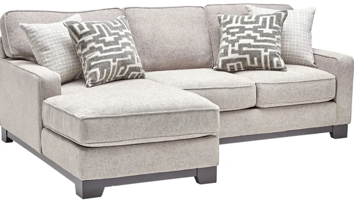 Hartley 2-Piece Sectional with Left Arm Facing Chaise by Jonathan Louis