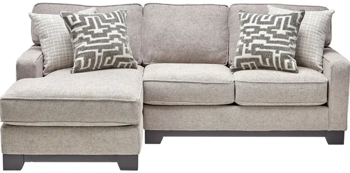 Hartley 2-Piece Sectional with Left Arm Facing Chaise by Jonathan Louis