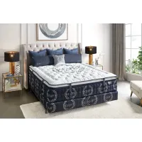 Kluft Divine Plush Innerspring Queen Mattress with Luxe Pad