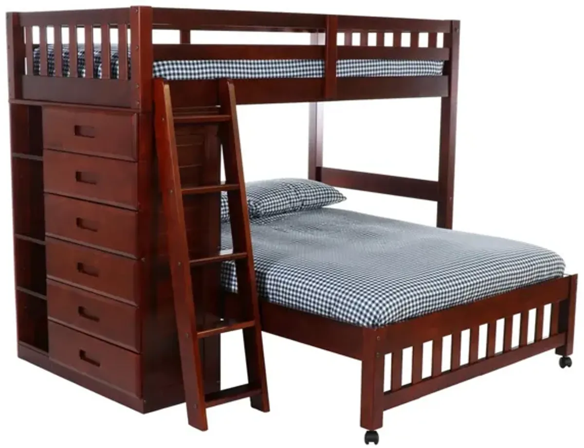 Mason Twin over Full Loft Bunk Bed