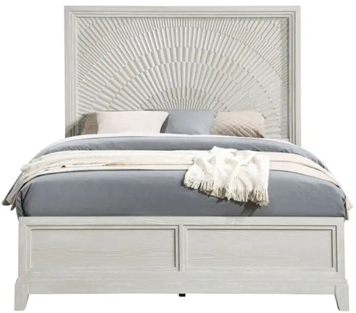 Meredith Cream Queen Bed