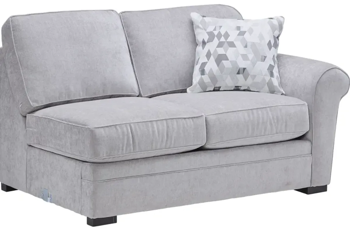 Campbell 4-Piece Wedge Sectional with Left Arm Facing Chaise by Jonathan Louis