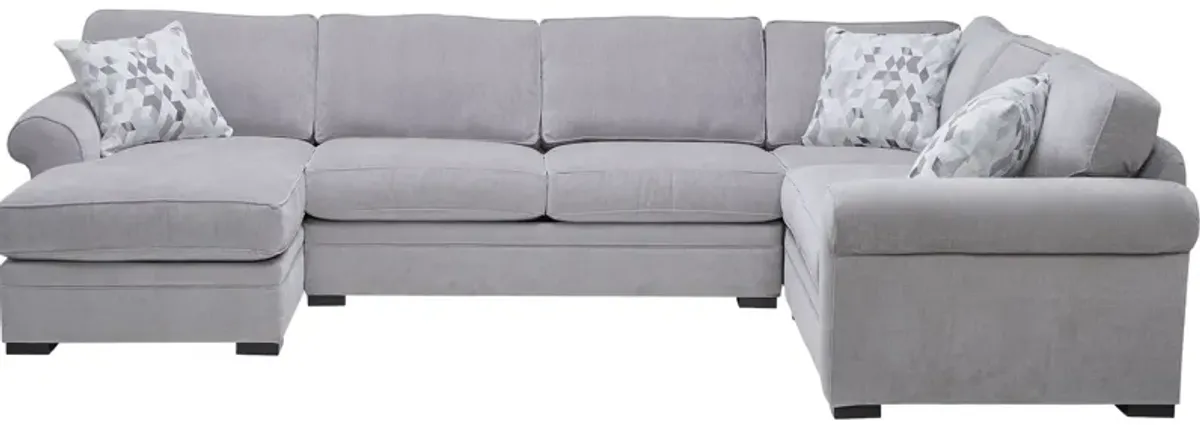 Campbell 4-Piece Corner Sectional with Left Arm Facing Chaise by Jonathan Louis