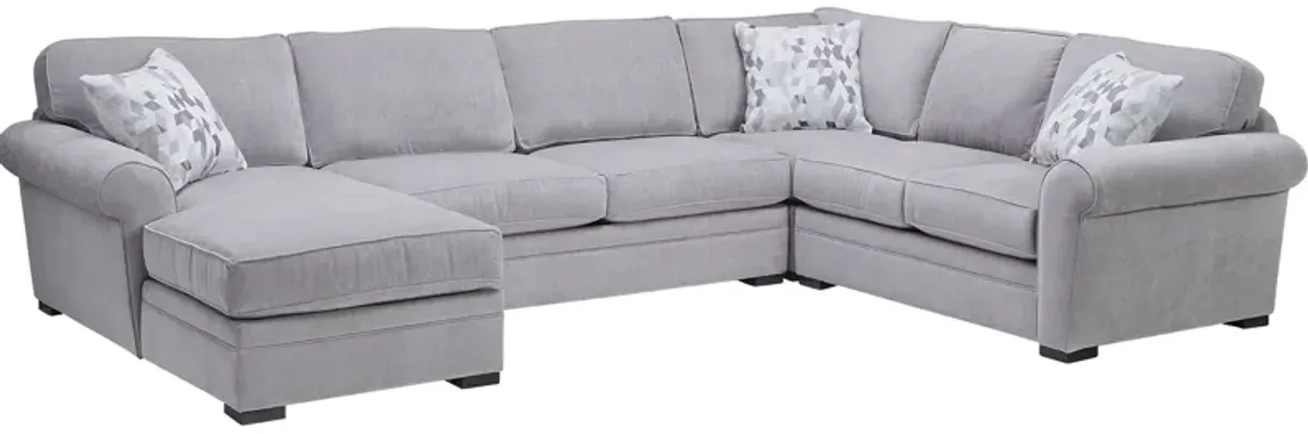 Campbell 4-Piece Corner Sectional with Left Arm Facing Chaise by Jonathan Louis