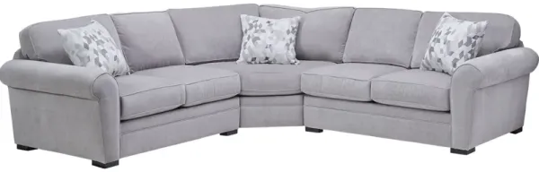 Campbell 3-Piece Wedge Sectional by Jonathan Louis