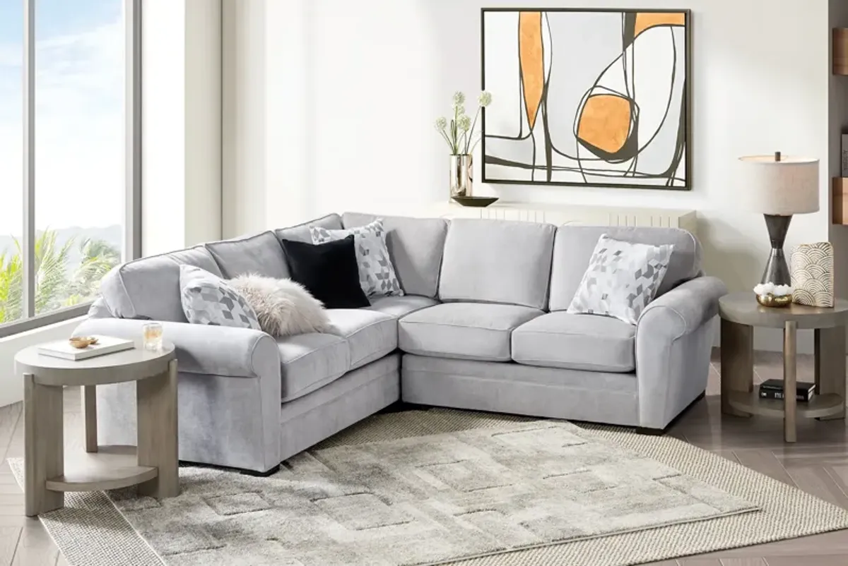 Campbell 3-Piece Corner Sectional by Jonathan Louis