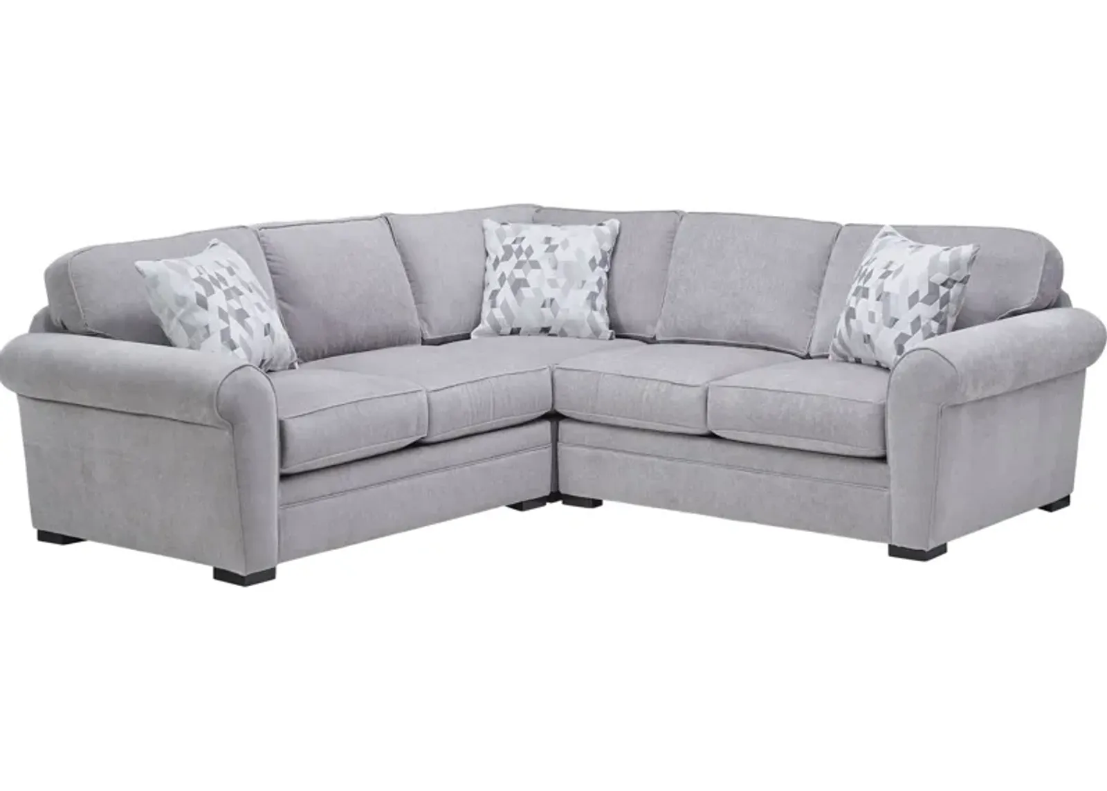 Campbell 3-Piece Corner Sectional by Jonathan Louis