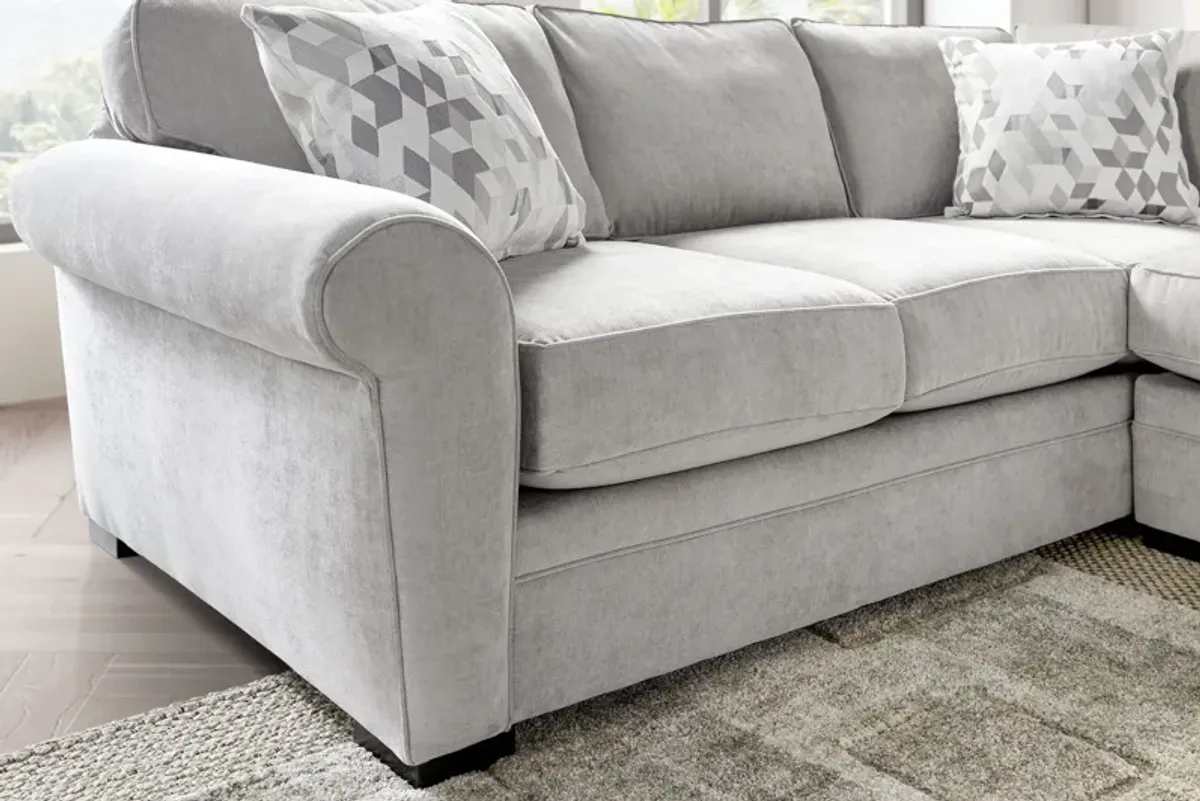 Campbell 3-Piece Sectional with Right Arm Facing Chaise by Jonathan Louis