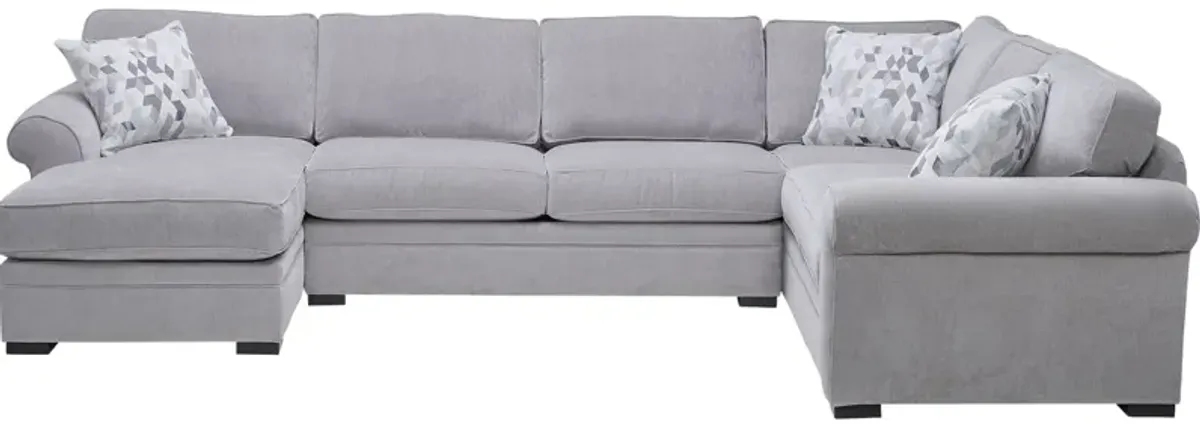 Campbell 3-Piece Sectional with Left Arm Facing Chaise by Jonathan Louis