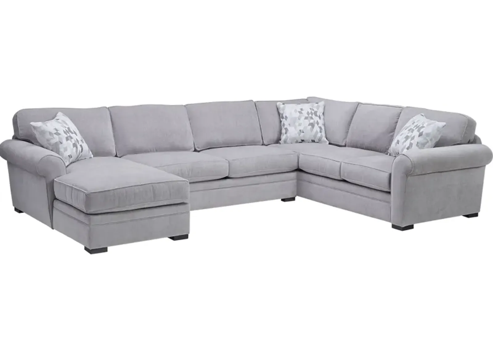 Campbell 3-Piece Sectional with Left Arm Facing Chaise by Jonathan Louis