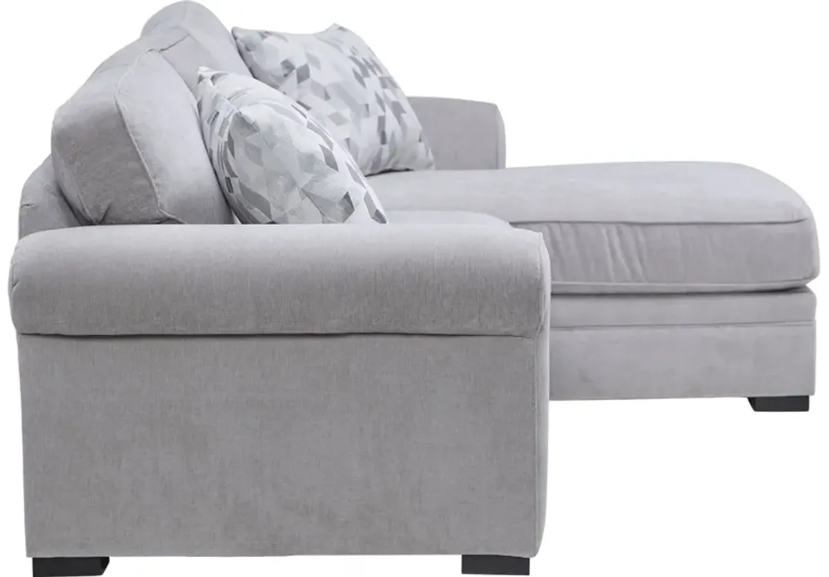 Campbell 2-Piece Sectional with Right Arm Facing Chaise by Jonathan Louis