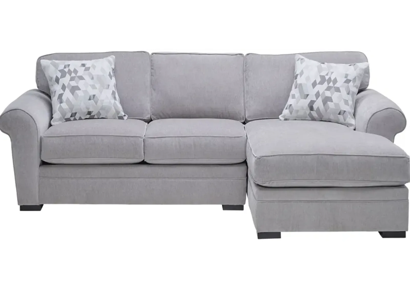 Campbell 2-Piece Sectional with Right Arm Facing Chaise by Jonathan Louis