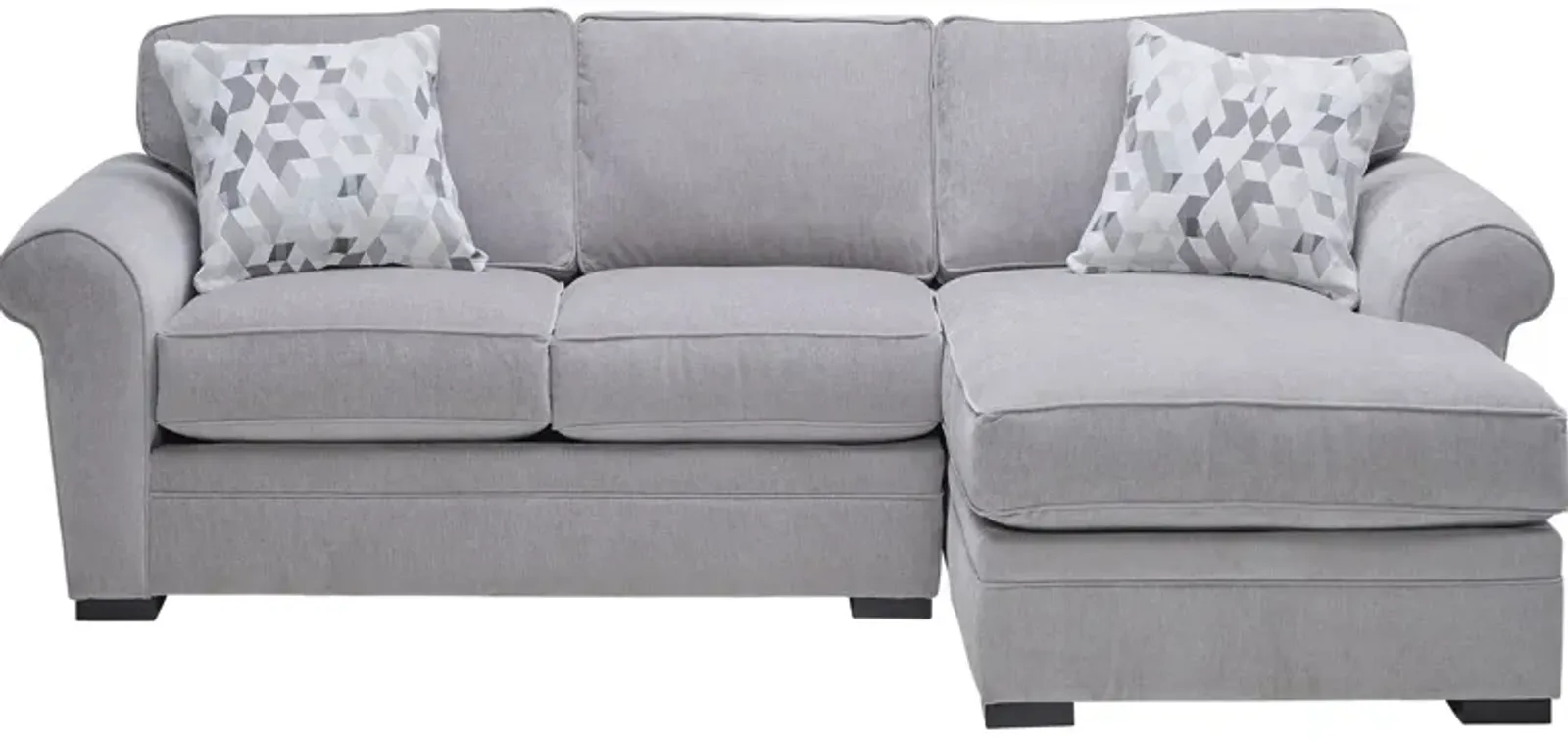 Campbell 2-Piece Sectional with Right Arm Facing Chaise by Jonathan Louis