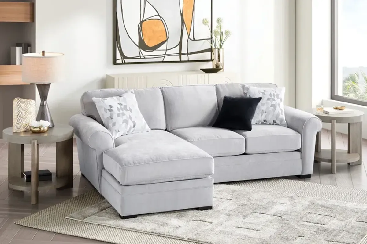 Campbell 2-Piece Sectional with Left Arm Facing Chaise by Jonathan Louis