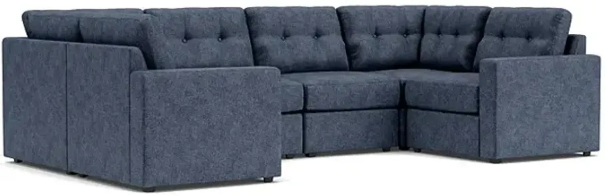 ModularOne Navy 6-Piece Sectional